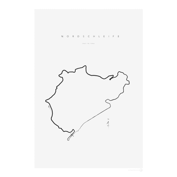 NORDSCHLEIFE WALL ART