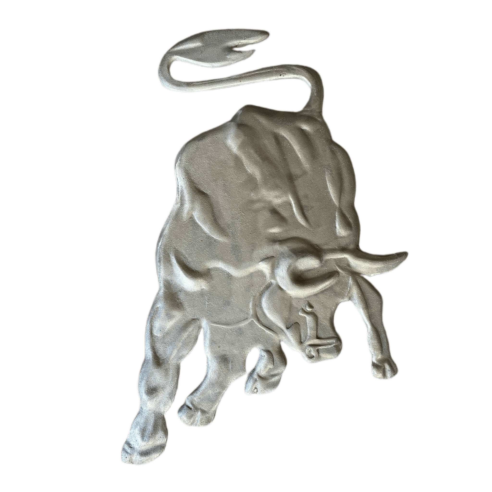 Lamborghini Bull Cast Aluminium/Brass Sign