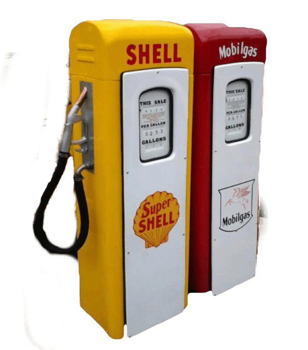 Vintage Petrol Pump - Long Front and Side Cover - Image 3