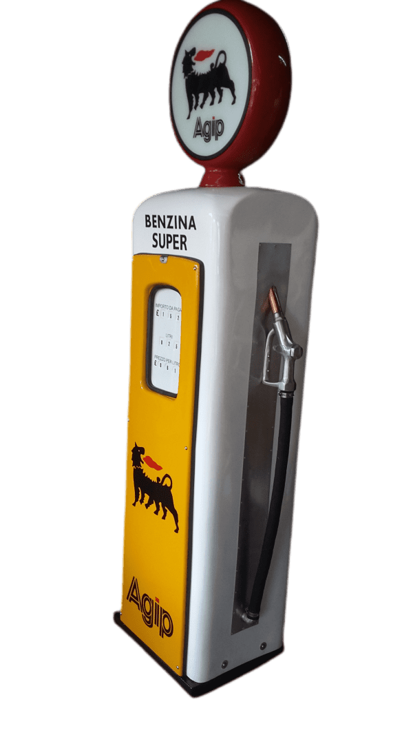 Vintage Petrol Pump - Long Front and Side Cover
